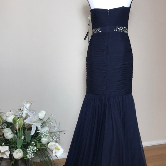 NWT ADRIANNA PAPELL Rhinestone Waist - Picture 4 of 8